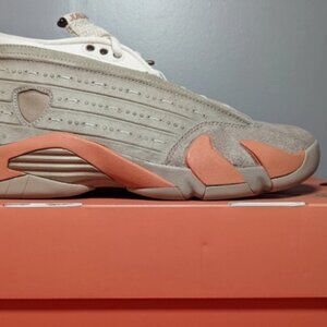 Size 12.5 - Jordan 14 Retro Low x Clot Sepia Stone